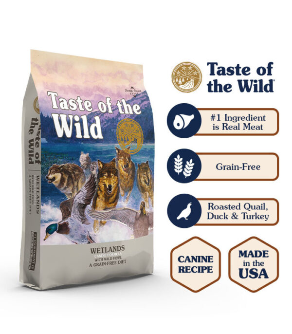 Taste of the Wild Wetlands Canine - 28 lb. - Image 2