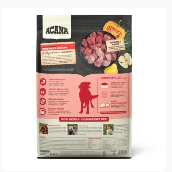 Acana Red Meat Recipe - 25lb - Image 2