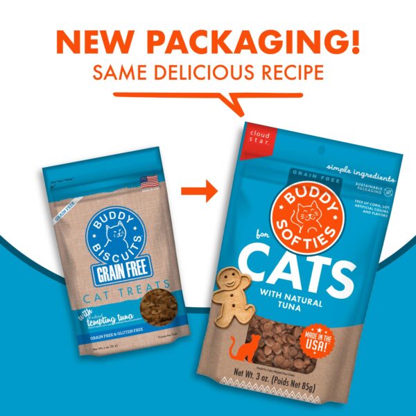 Buddy Softies Grain Free Cat Treats - 3 oz. - Image 2