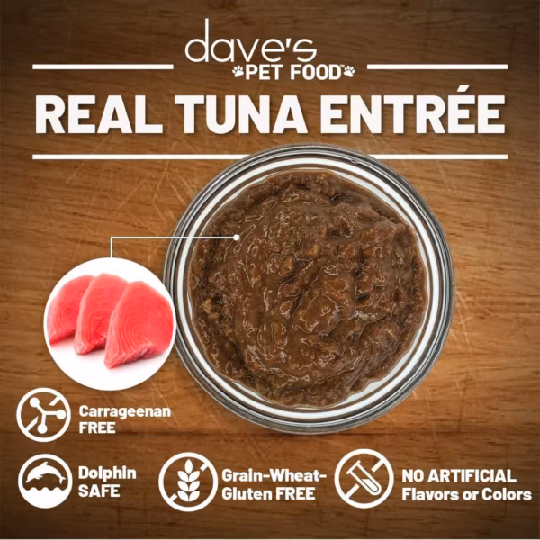 Dave's Grain Free Tuna Entree in Gravy 5.5 oz - Image 2