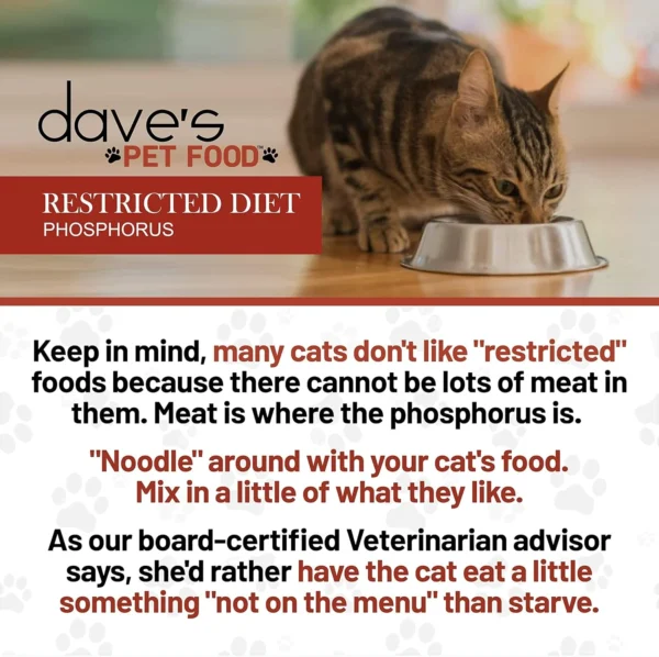 Dave's Restricted Diet Feline Protein/Phosphorus - Chicken 5.5 oz. - Image 4