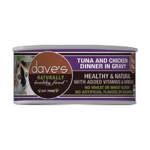 Dave's Grain Free Tuna & Chicken in Gravy - 5.5 oz.