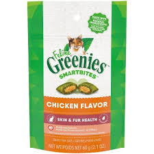 Feline Greenies SmartBites Skin & Fur - Chicken