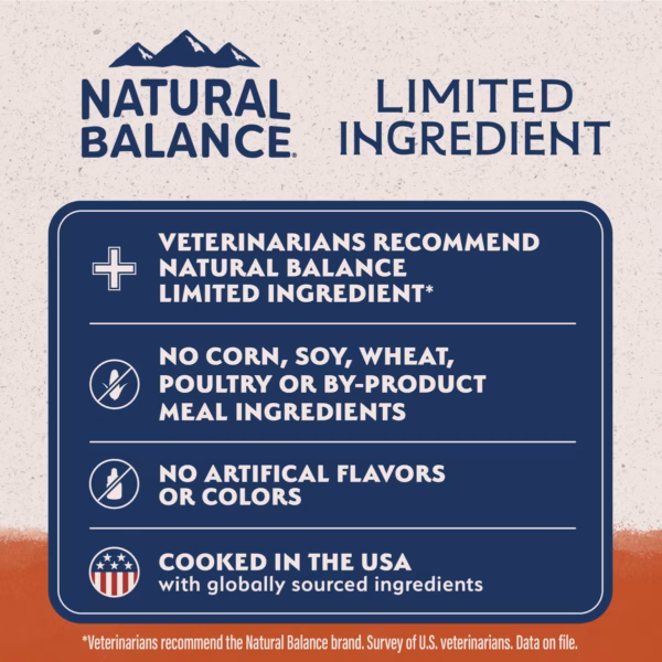 Natural Balance L.I.D. Salmon & Sweet Potato Dog Food - 12 lb. & 24 lb. - Image 4