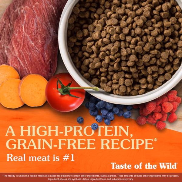 Taste of the Wild High Prairie Puppy Venison/Bison- 28 lb. - Image 2