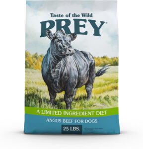Taste of the Wild Prey Limited Ingredient Dry Dog Food - Angus Beef