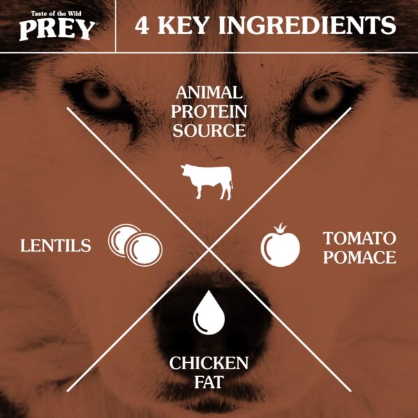 Taste of the Wild Prey Limited Ingredient Dry Dog Food - Angus Beef - Image 4