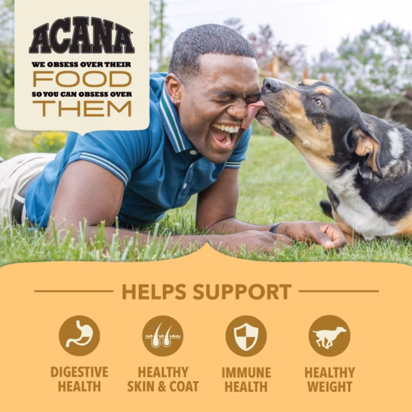 ACANA Wholesome Grains LID Free-Run Poultry, Liver & Whole Oats Recipe - 22.5 lb. - Image 4