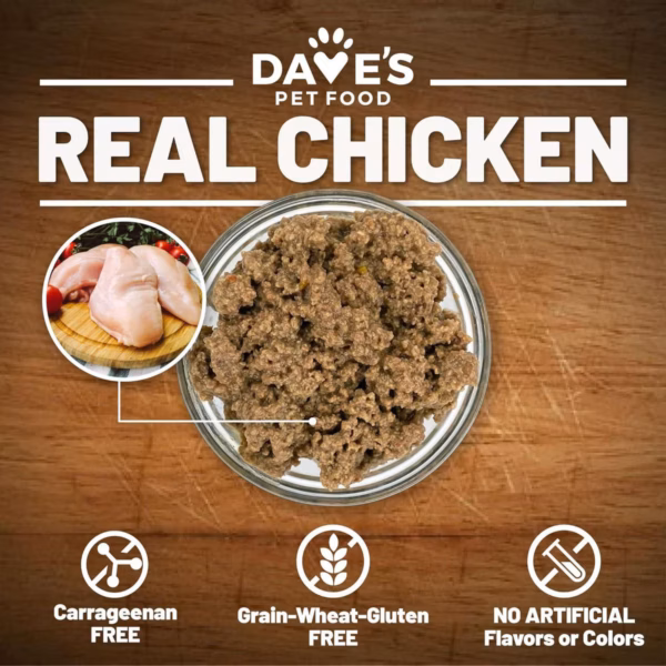 Dave's Pet Food Naturally Healthy Gobblicious Gourmet Grain-Free Pate Canned Cat Food - 13 oz. - Image 2
