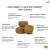 Wholistic Pet Organics - Enhanced Daily Multivitamin Soft Chews - 60 count - Image 3