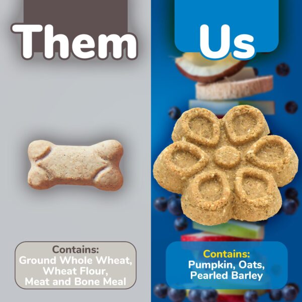 Fruitables Biggies Pumpkin & Blueberry Dog Treats - 16 oz. - Image 5