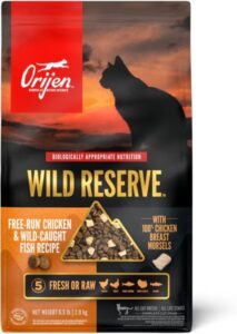 Orijen Wild Reserve for Cats Free-Run Chicken & Wild Caught Fish - 6.5 lbs.