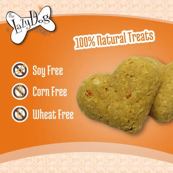 Lazy Dog Co. Limited Ingredient Ginger Glazed Pumpkin Carrot Crunchy Baked Dog Treats - 14 oz. - Image 3