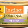 Instinct Original Real Chicken Grain-Free Pate Kitten Wet Food - 5.5 oz. can