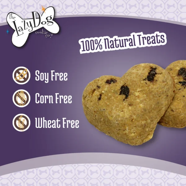 Lazy Dog Co.Limited Ingredient Molasses Crisped Blueberry Oat Crunchy Baked Dog Treats - 14 oz. - Image 3