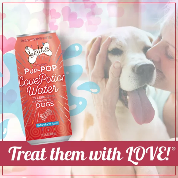 Lazy Dog Co. Pup-Pop Love Potion Hickory Bacon Flavor Dog Drink - 15.5 oz. - Image 3