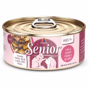 Weruva Senior Grain-Free Tuna & Salmon Recipe in Gravy