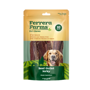 Ferrera Farms Beef Gullet Jerky - 10 pk.
