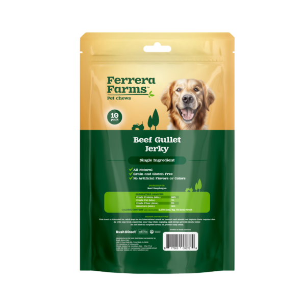 Ferrera Farms Beef Gullet Jerky - 10 pk. - Image 2