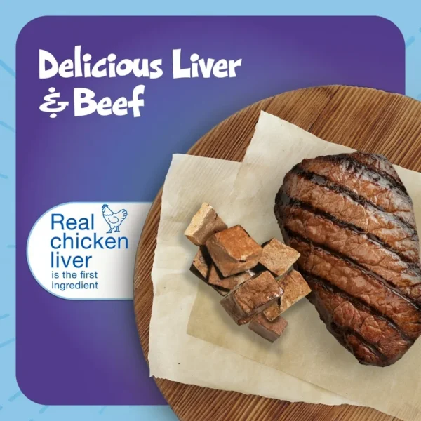 Blue Bursts with Delish Liver & Beef Cat Treats - 2 oz. - Image 3