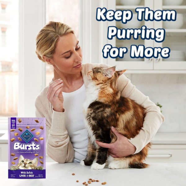 Blue Bursts with Delish Liver & Beef Cat Treats - 2 oz. - Image 4