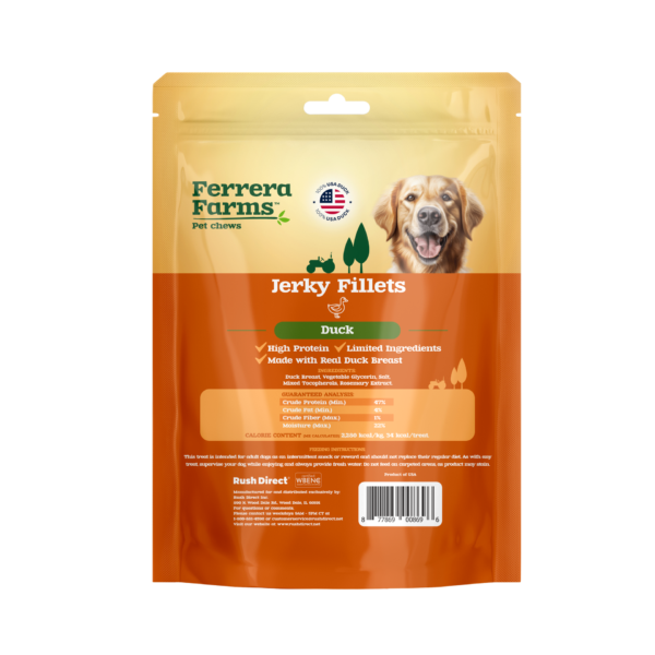 Ferrera Farms USA Duck Jerky Fillets - 5 oz. - Image 2