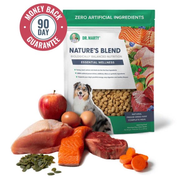Dr. Marty Nature's Blend Essential Wellness Freeze-Dried Raw Dog Food