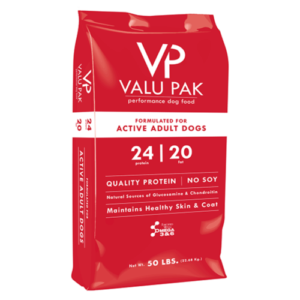 Valu-Pak 24/20 Active Adult Dogs - 50 lbs.