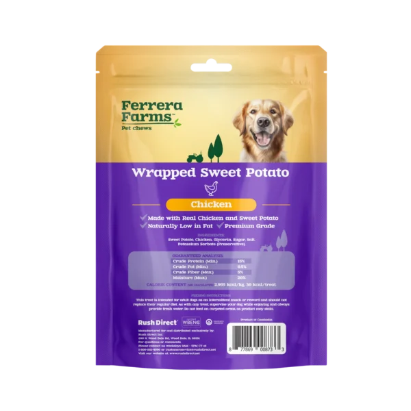 Ferrera Farms Chicken Wrapped Sweet Potato - 5 oz. - Image 2