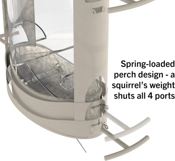 Classic Brands Squirrel-X Squirrel Proof X1 Feeder - 4.2 lb. Capacity - Image 4