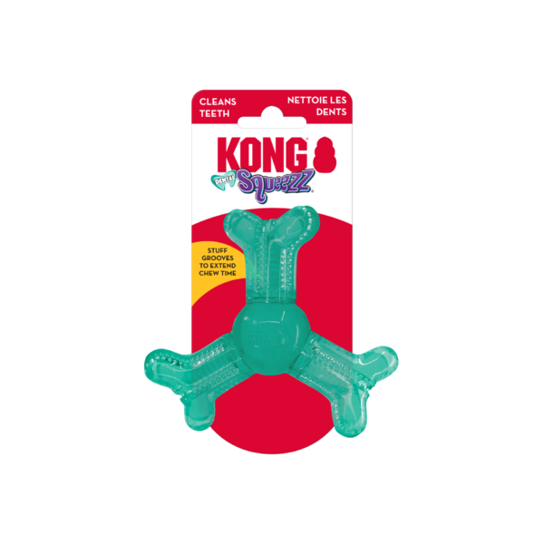 KONG Dental Squeezz Roller Bone - Small