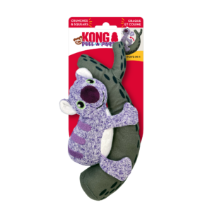 KONG Pull-A-Partz 2-Toys-in-1 Koala Dog Toy