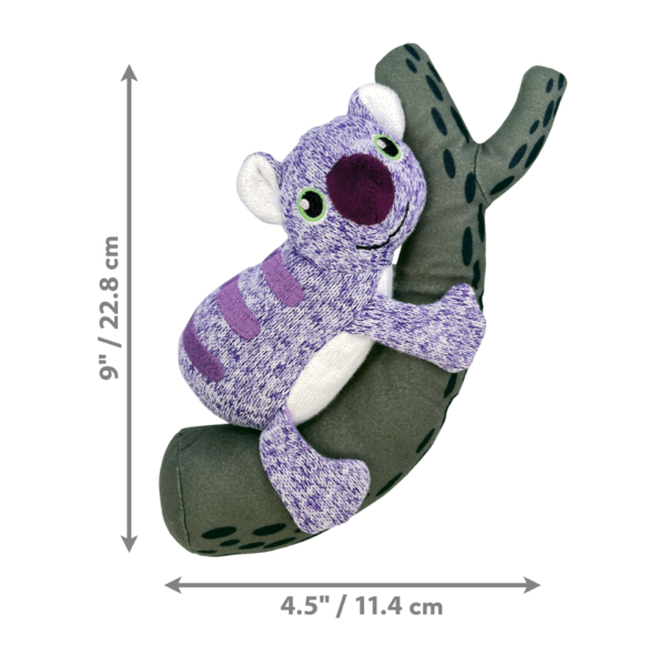 KONG Pull-A-Partz 2-Toys-in-1 Koala Dog Toy - Image 3