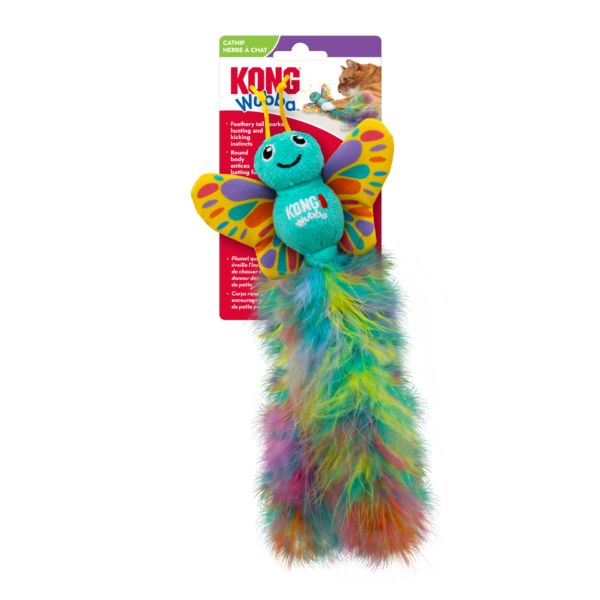 KONG Wubba Butterfly Catnip Toy