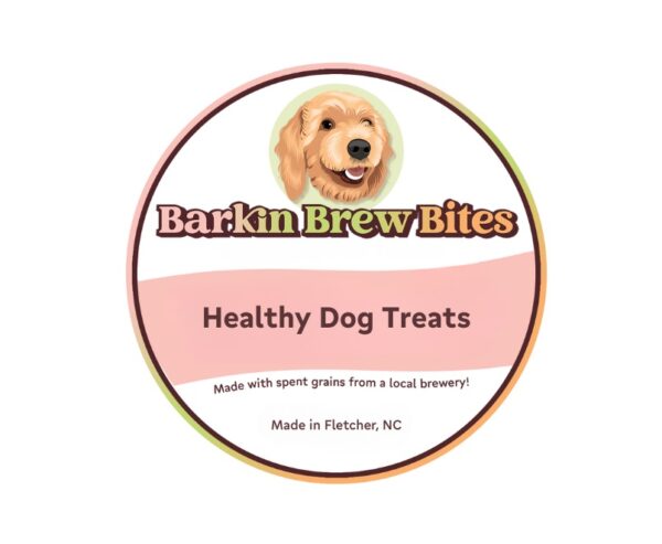 Barkin Brew Bites Peanut Butter Dog Treats - 8 oz. - Image 3