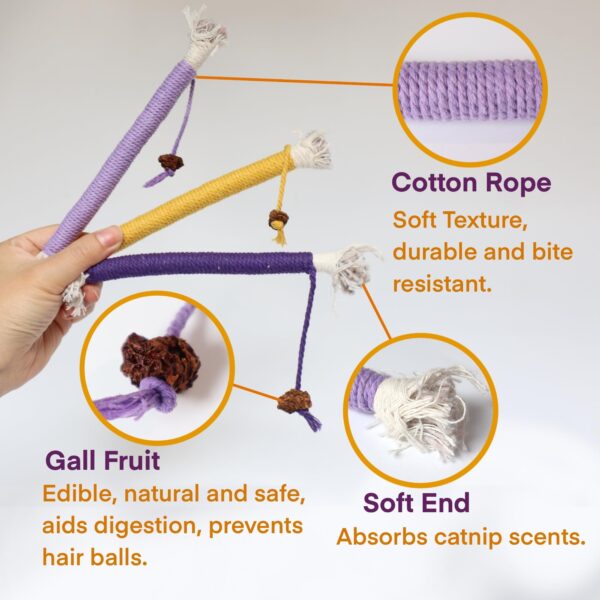 Catnip Rope Toy for Kittens & Cats - Image 4
